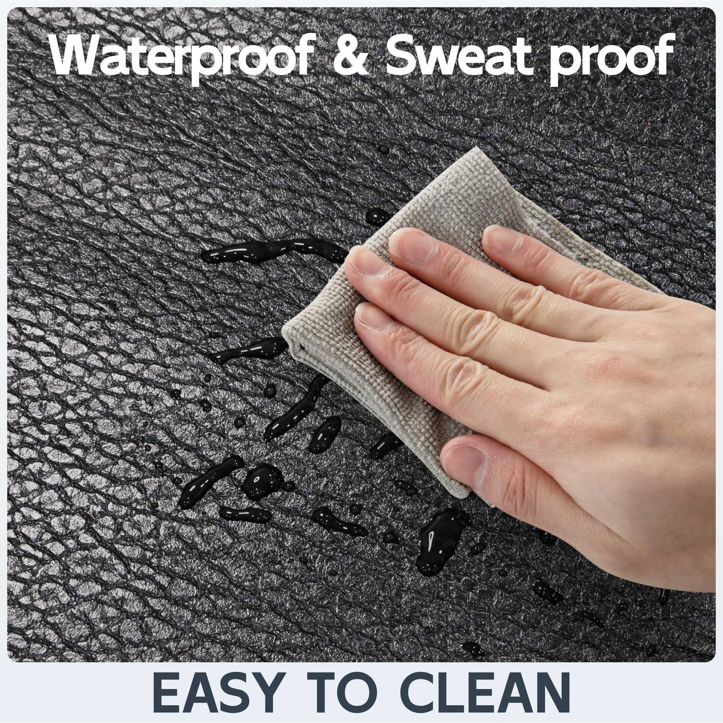 Cybstrax Treadmill Mat, Bike Trainer Mat for Stationary Spin Bike, 96" x 36" Non Slip Exercise Equipment Mat for Bike, Treadmill, Elliptical, Yoga - Workout Floor Protector for Carpet Or Hardwood