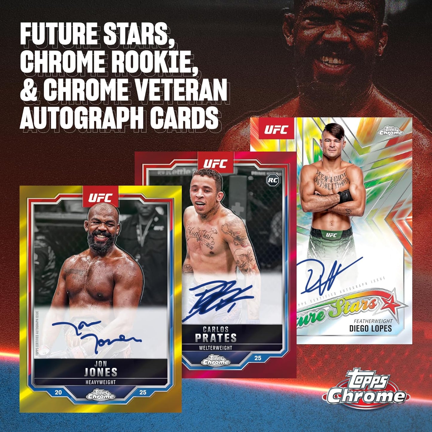 2025 Topps Chrome UFC - Factory Sealed - Mega Box