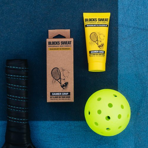 New Racquetball & Paddle Grip Cream by Gamer Grip ??Non-Slip, Sweat-Resistant Lotion for Better Grip in Tennis, Pickleball & Paddle Sports ??No Chalk - Made in USA