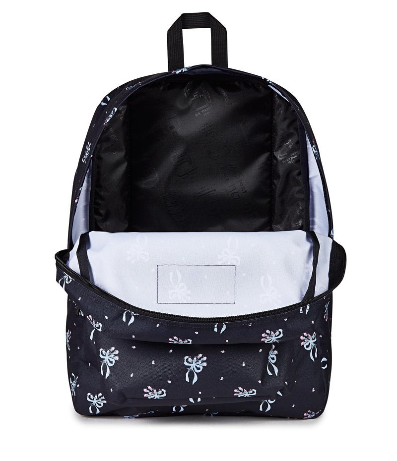 JanSport SuperBreak One Backpack - Durable, Lightweight Bag with 1 Main Compartment, Front Utility Pocket with Built-in Organizer, Premium Backpack, Pastel Petals
