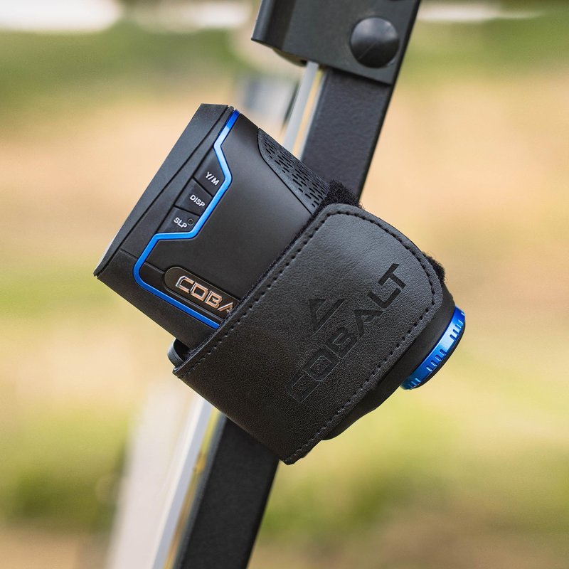 Cobalt Q-4 Slope Golf Rangefinder – Tournament Legal, Precision Laser Technology, 6X Magnification, 1,300-yd Range, HD/ED Optics, Pin & Vibration Lock, Waterproof, Durable, with Premium Case
