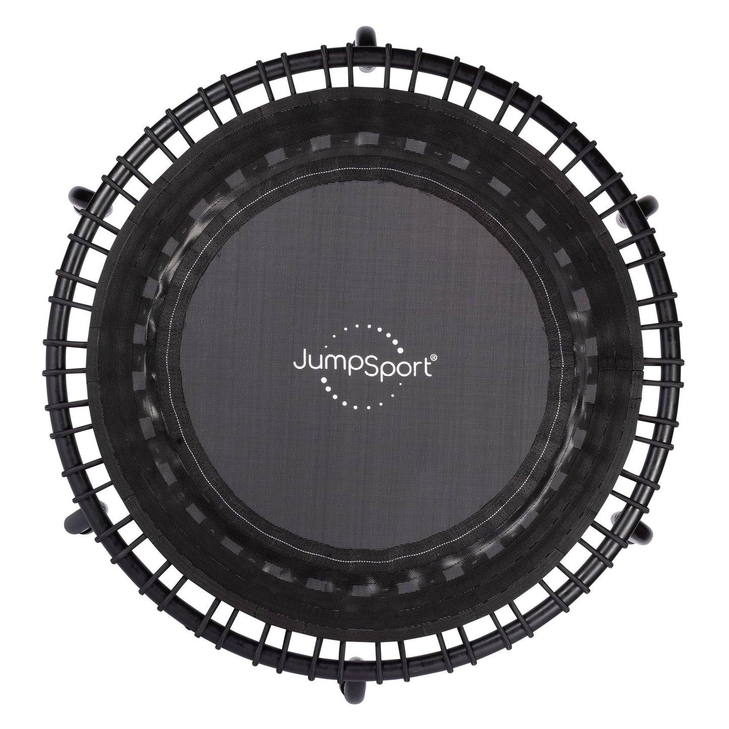 JumpSport 39" Fitness Trampoline Workout Rebounder, Adjustable Bounce, Model 350/370/350f