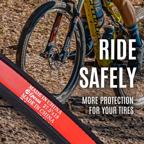 Epessa Bike Bicycle Rim Strip Rim Tape Fits Size 12" 14",16",20",24" 26'', 27.5'', 700C-A Pair