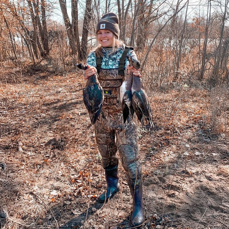 Trudave Women Hunting Waders,Waterproof Neoprene Fishing Wader with 600G Insulated Non-Slip Boot Camo