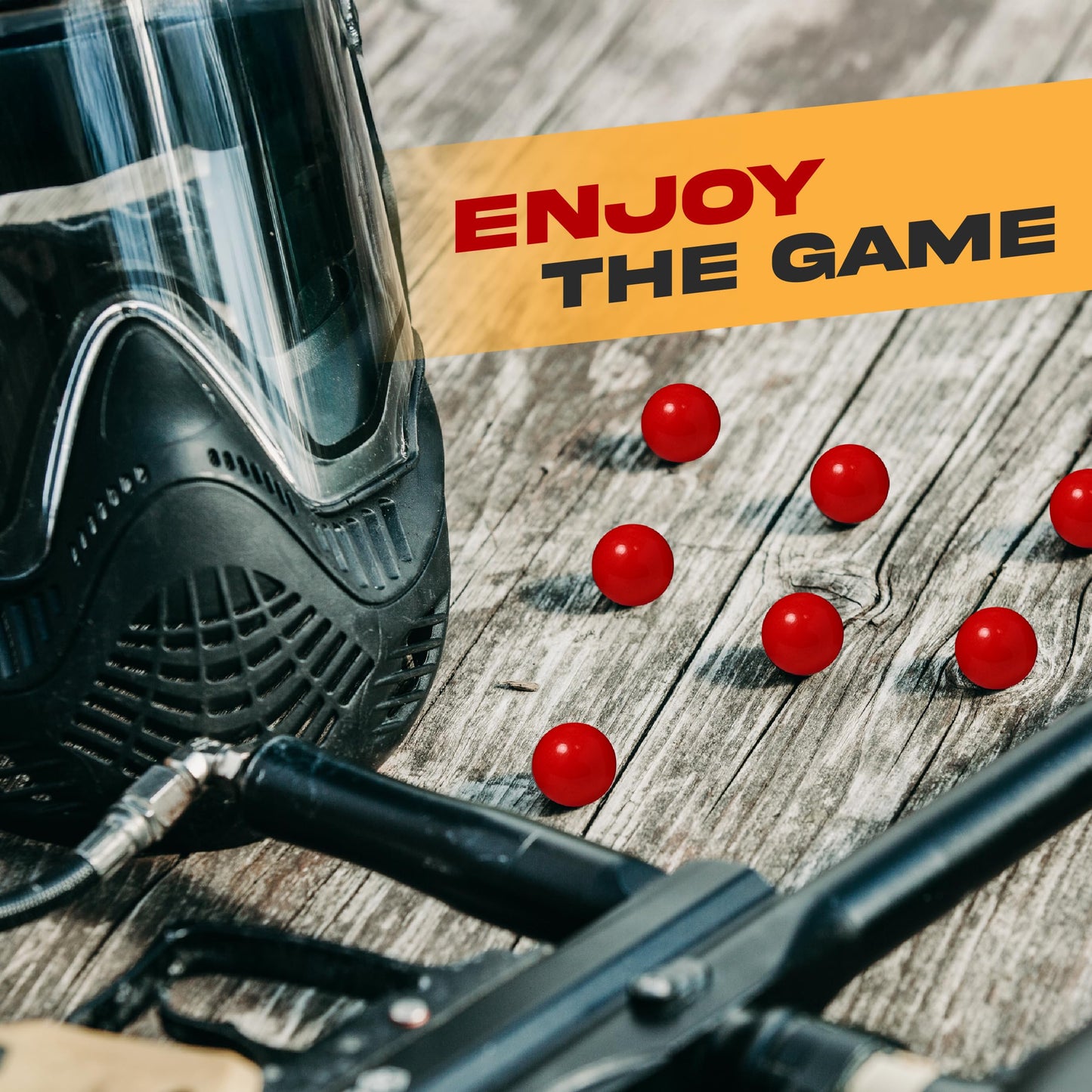 3Skull .43 Caliber Paintballs for Umarex T4E Paintball Pistols Blood Red Fill - 800 Count .43 Cal Ammo