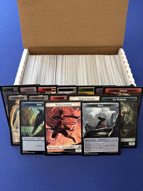 Magic: The Gathering Token Collection, 400 Count, Mixed Creature Types