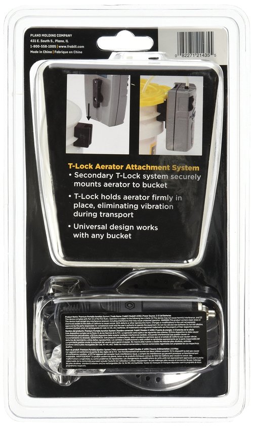 Frabill Ice Aqua-Life Portable Aerator, Multi, Model:14351