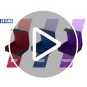 4-Row Trading Card Storage Box 3200+ Cards with Dividers - Red & White