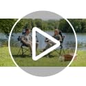 Oversized Portable Hammock Chair with Adjustable Back Support Black - Supports 440 lbs