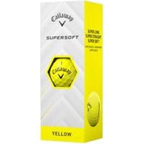Callaway Golf Supersoft Yellow AlignXL Golf Balls - 2025 Model