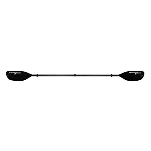 Perception Kayaks Outlaw 3-Piece Kayak Paddle | SUP - Kayak Convertible | Nylon Blade | Aluminum Shaft (90.5 in), Black (8080064)