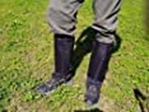 HUNTARMOR Snake Gaiters Leg Guards: Waterproof Snake Chaps for Hunting, Adjustable Leg Gaiter Snake Bite Protection for Lower Legs, Lightweight Flexible Design Snake Guards Fits Men & Women