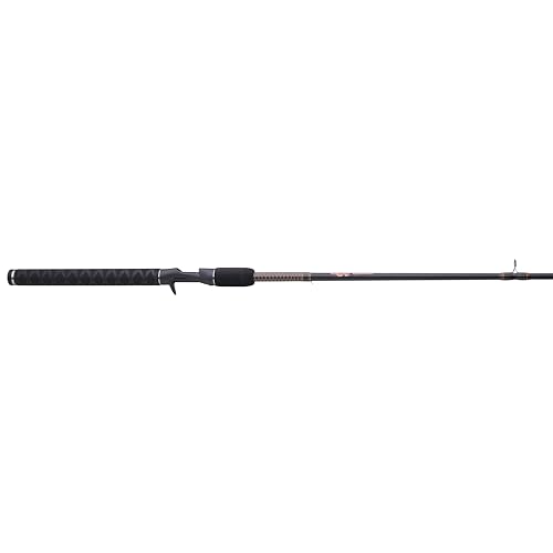 Ugly Stik 6'6" GX2 Casting Rod, 1 Piece Fishing Rod, 10-25 lb Line Rating, Medium Heavy Rod Power, 1/4-3/4 oz Lure Rating