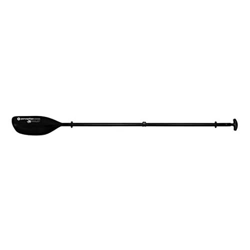 Perception Kayaks Outlaw 3-Piece Kayak Paddle | SUP - Kayak Convertible | Nylon Blade | Aluminum Shaft (90.5 in), Black (8080064)