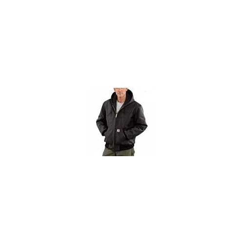 Carhartt mens Loose Fit Firm Duck Insulated Flannel-lined Active Jacket