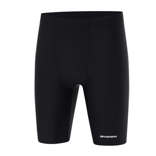 DEVOROPA Boys Swim Jammers Youth Competitive Swim Team Trunks Racing Swimsuit Athletic Swimming Shorts Slim/Standard/Husky