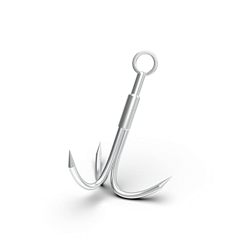 Middle Claw Stainless Steel Grappling Hook for Outdoor Retrieval & Salvage