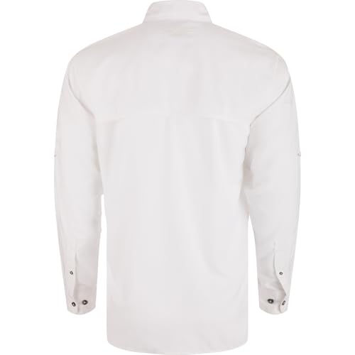 Drake Waterfowl Men's 8-Shot Flyweight AD9501 Long-Sleeved Moisture-Wicking Quick-Drying Lightweight Hunting Shirt