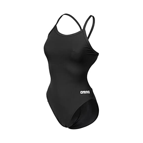 Arena Women's Team MaxLife Swimsuit Solid Challenge Back Sports One Piece Competition Training Bathing Suit Athletic Swimwear