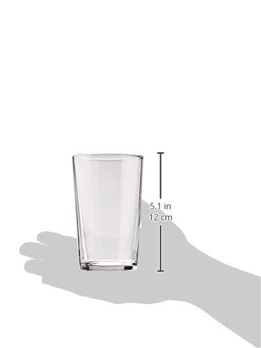 Duralex Unie Glass Tumbler Set of 6 - Clear 11.125 oz / 33 cl, Microwave & Dishwasher Safe