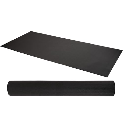Fitvids High Density Home Gym Treadmill Exercise Bike Equipment Mat, 1/4" Thick, Multiple Sizes