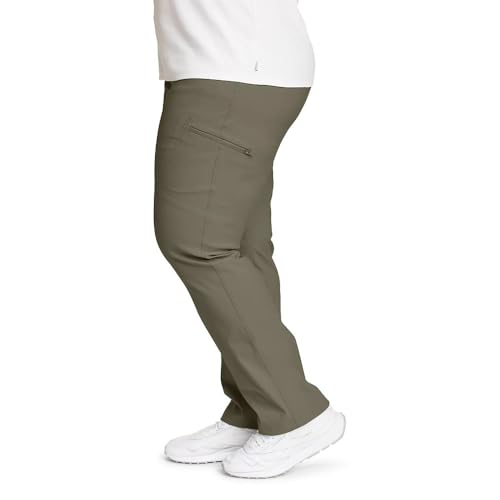 Eddie Bauer Women¡¯s Rainier Hiking Pants, Durable, Comfortable, Water Repellent, Phone Pocket, UPF 50+ Protection