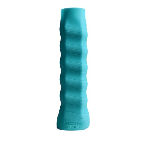 Blue Pickleball Paddle Grip - Ergonomic Spiral Vibration-Reducing Overgrip
