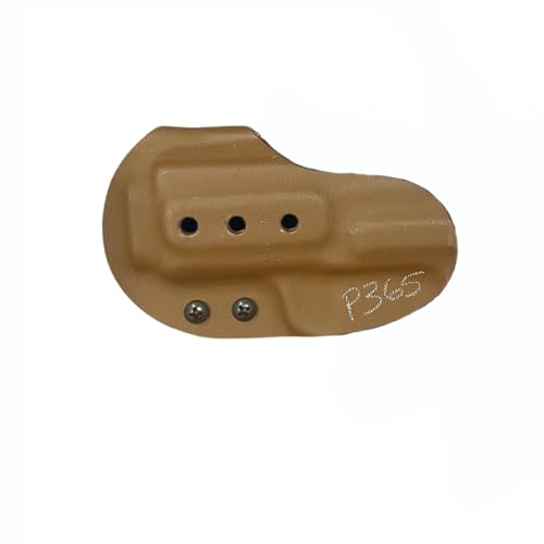 TAN Deep Concealed Holster for P365 - Slim, Custom-Fit, Ambidextrous Carry