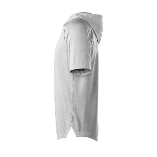 Men's Lightweight Short Sleeve Hoodie 2.0 - X-Large Grey