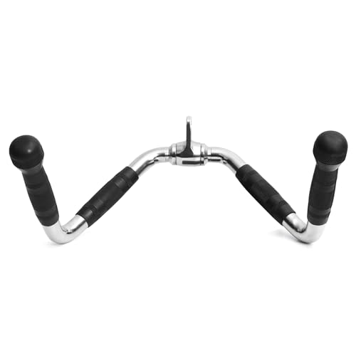 Lat Pulldown Bar Attachment for Strength Training - 15.7 x 8 in, Supports 400 lb