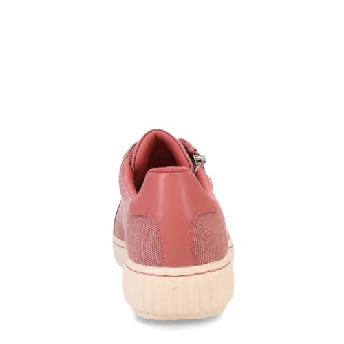 Clarks Women's Caroline Echo Canvas Side Zip Fashion Sneaker