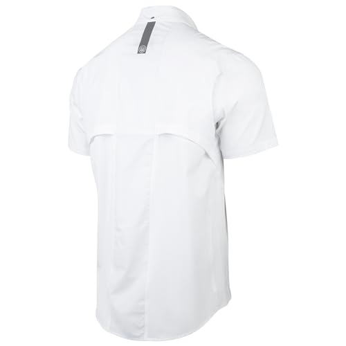 Beretta Men's TKAD Flex Breathable Lightweight Button-Down Outdoor Casual Active Tactical Short Sleeve T-Shirt
