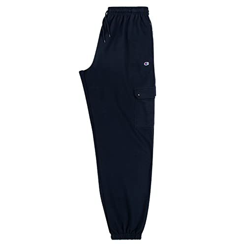 Champion Cargo Sweatpants for Men Big and Tall ? Fleece Jogger Sweatpants