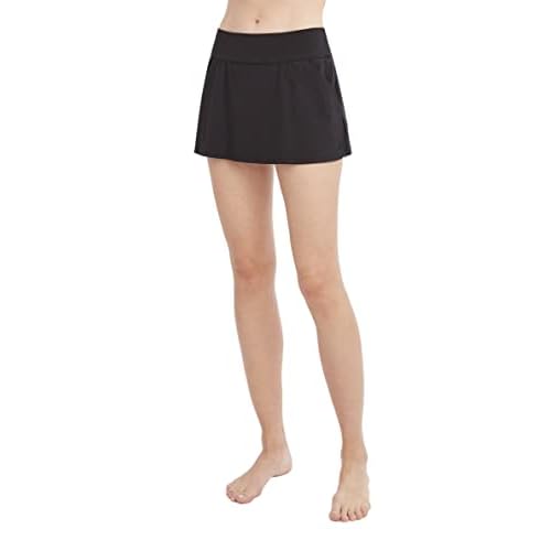 Nautica Women's Standard Skirt ? Quick-Dry, Swim, Tummy Control Skort, Pockets, Volley Shorts