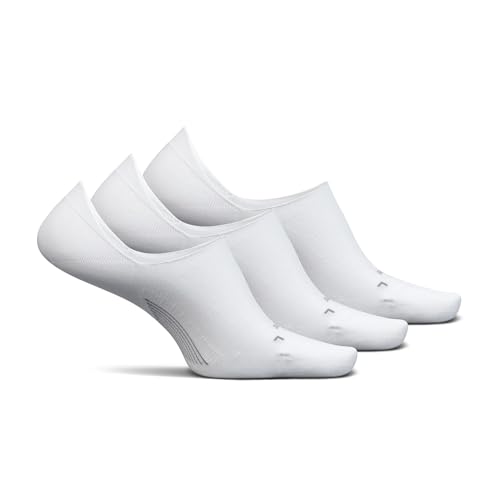 Feetures Elite Ultra Light Invisible Socks - Anti-Slip Sport Sock Liner with Targeted Compression