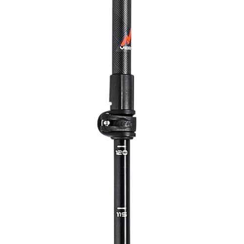 LEKI Helicon Lite Aluminum Adjustable Lightweight Ski Poles for Backcountry Skiing & Snowboarding