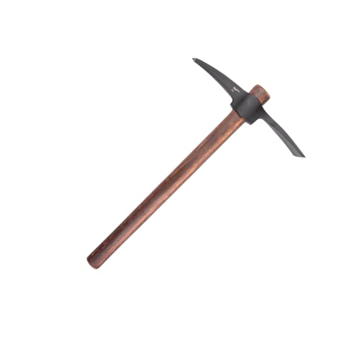 CRKT Chogan Mattock Outdoor Axe - Durable Carbon Steel & Hickory Handle