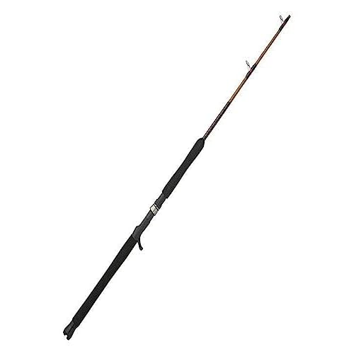 Shakespeare Ugly Stik 5¡¯8¡± Tiger Elite Jig Casting Rod, One Piece Nearshore/Offshore Rod, 100-200lb Line Rating, Extra Heavy Rod Power, 8-14 oz. Lure Rating, Versatile and Dependable