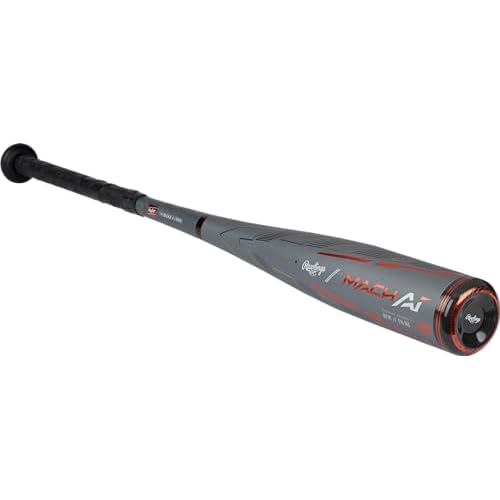 Rawlings | MACH AI Baseball Bat | USA | -10 Drop | 2 5/8" Barrel | 1 Pc. Hybrid