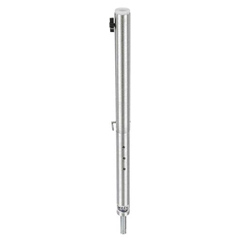 Attwood SP-2244-ADJ Lock¡¯ N-Pin ¨ú-inch Pin Post, Manually Adjustable from 25-31 Inches, Non-Threaded, Steel Pin, Brushed Aluminum