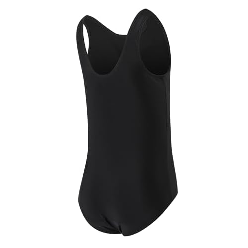 Girls Swimsuits for Girl One Piece Swimsuit Solid Color Girls' Swimwear Cute Kids Bathing Suit Quick Dry 6-16Y Yizuoding005
