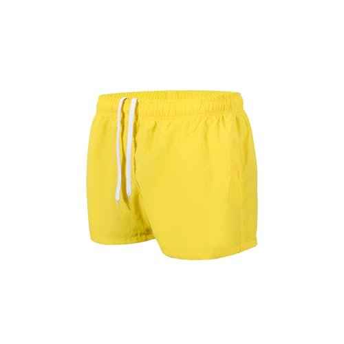 3 Inch Mens Swim Trunks Short Swim Shorts Quick Dry Mens Swim Suits