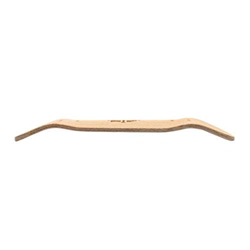 Wooden Fingerboard Carlsbad Cruiser Deck, The Classic - 34mm x 100mm - Handmade, Pro Shape & Size - Five Plies Wood Veneer - Includes Prolific Foam Tape - Teak Tuning