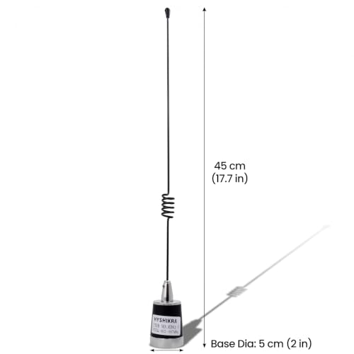 UHF GMRS NMO Antenna with Mounting Bracket and 13.1ft Coaxial Cable