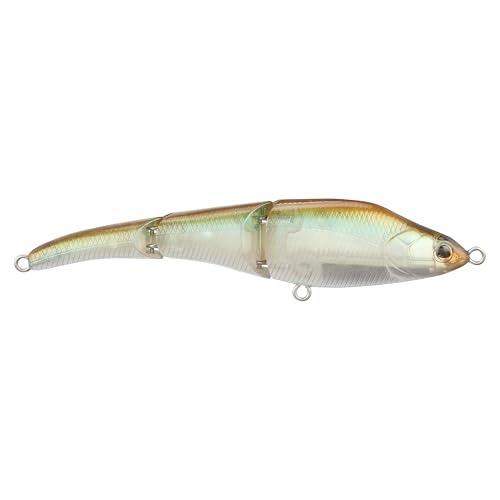 Berkley Magic Swimmer Freshwater Hard Bait - Perfect Ghost 3.75in 3/8oz