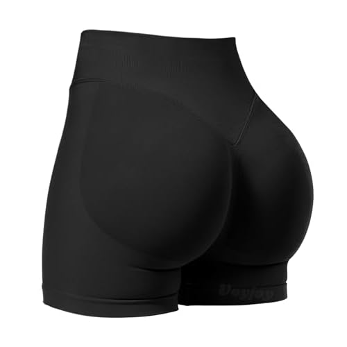 VOYJOY Women Workout Impact Shorts 2.5"/ 3.6"/ 4.5"/ 6" Scrunch Butt Lifting Gym Seamless Booty Biker Shorts