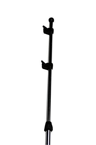 Telescoping Boat Flag Pole 26"–48" Aluminum 3/4" Tube with USA Flag