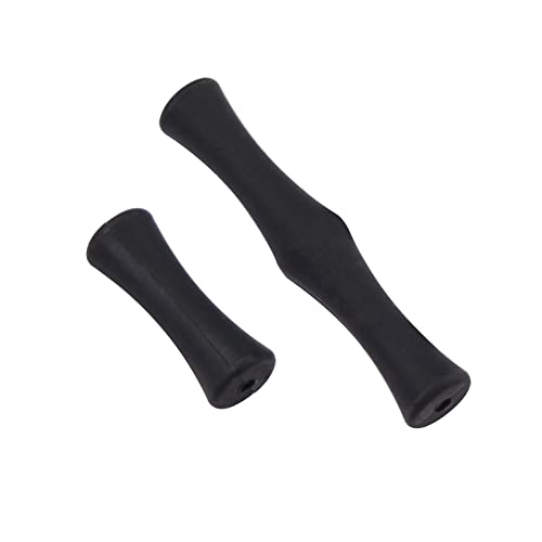 EOUS Bow String Finger Savers Archery Recurve Bow Finger Guards String Fingers Roller Rubber,Black