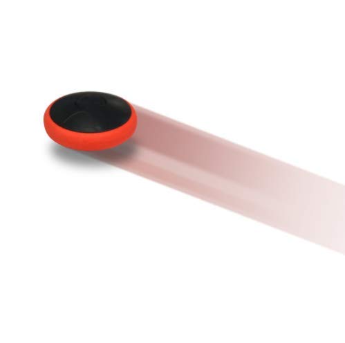 Rechargeable Hover Air Hockey Puck and Paddles - Orange, 2 Pcs