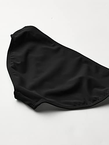 Girls' Coral Reef Bikini Set - Black, 12 / Solid Black